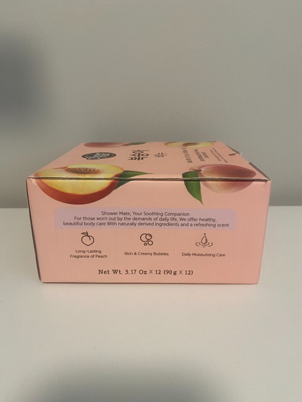 12 bars Natural Peach Hand and body Soap - Peach NIB - Picture 2 of 4